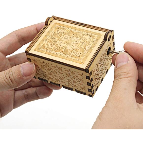 BOGO You are My Sunshine Wood Music Boxes,Laser Engraved BUY 1 GET 1 - Picture 5 of 7